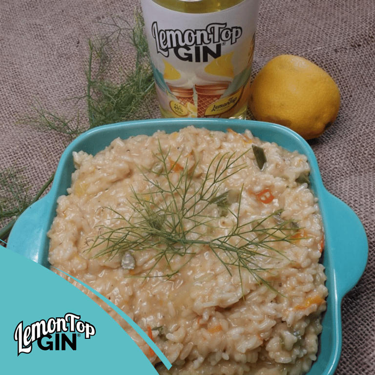 LemonTop Gin Risotto