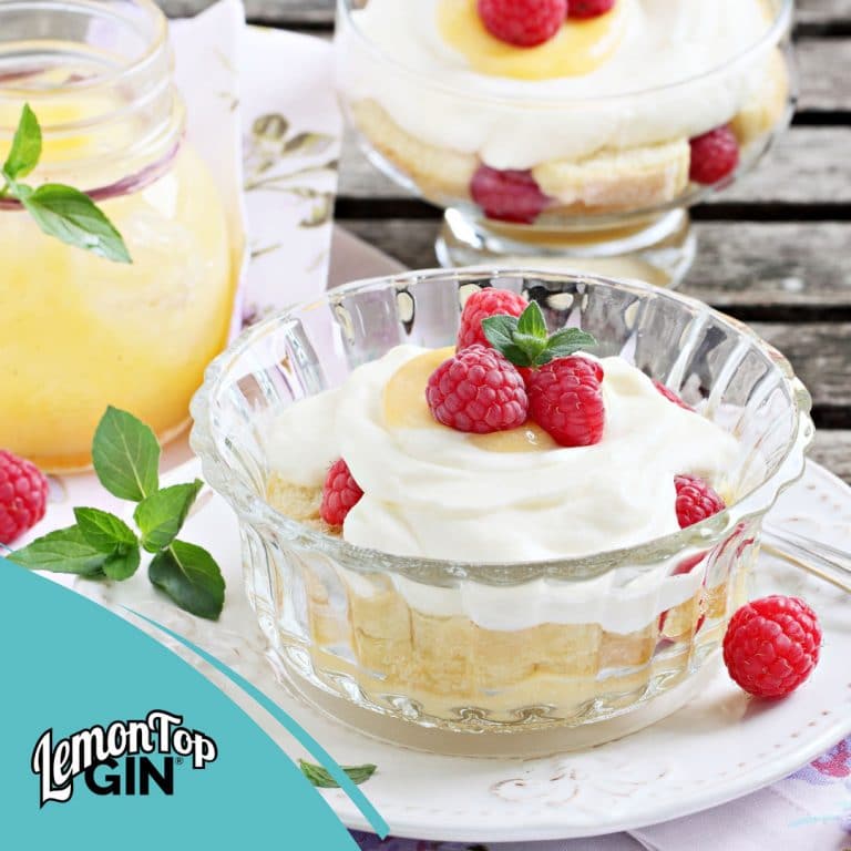 Platinum Jubilee Trifle with LemonTop Gin