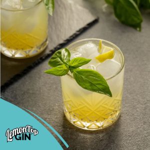 Black Basil cocktail recipe with LemonTop Gin