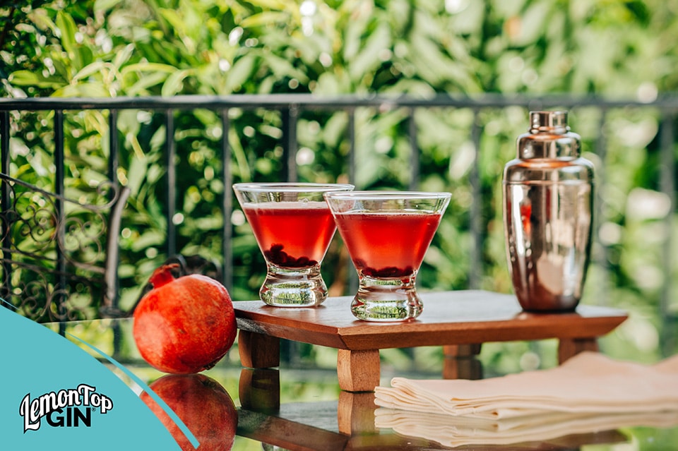 Pomegranate Martini Cocktail